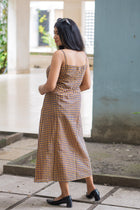 Sorshe — Handwoven Gamcha Cotton Slip Dress