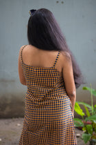 Sorshe — Handwoven Gamcha Cotton Slip Dress