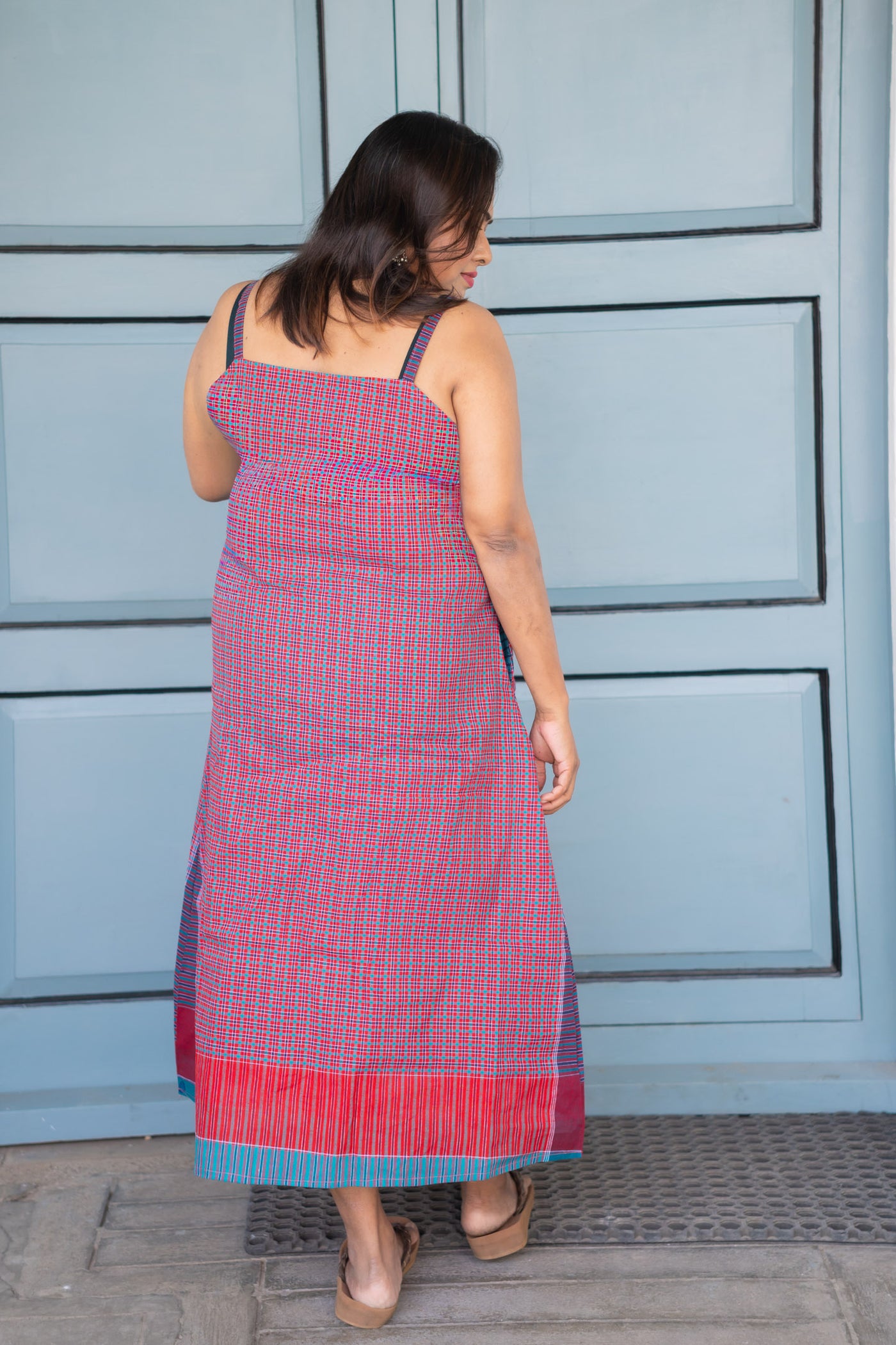Sunder Bela Gamcha Dress