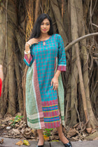 Morpankh — Handwoven Gamcha Cotton Dress