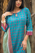 Morpankh — Handwoven Gamcha Cotton Dress