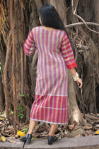 Chitrali — Handwoven Gamcha Cotton Dress