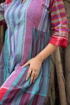 Chitrali — Handwoven Gamcha Cotton Dress