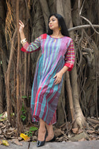 Chitrali — Handwoven Gamcha Cotton Dress
