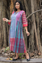Chitrali — Handwoven Gamcha Cotton Dress