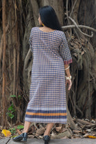 Shrabon — Handwoven Gamcha Cotton Dress