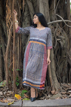 Shrabon — Handwoven Gamcha Cotton Dress