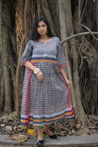 Shrabon — Handwoven Gamcha Cotton Dress