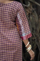 Godhuli — Handwoven Gamcha Cotton Dress