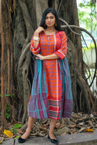 Tapti — Handwoven Gamcha Cotton Dress