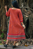 Tapti — Handwoven Gamcha Cotton Dress