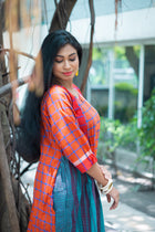 Tapti — Handwoven Gamcha Cotton Dress