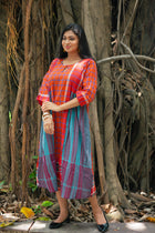 Tapti — Handwoven Gamcha Cotton Dress