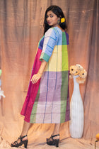 Rongberongi Gamcha Cocoon Dress