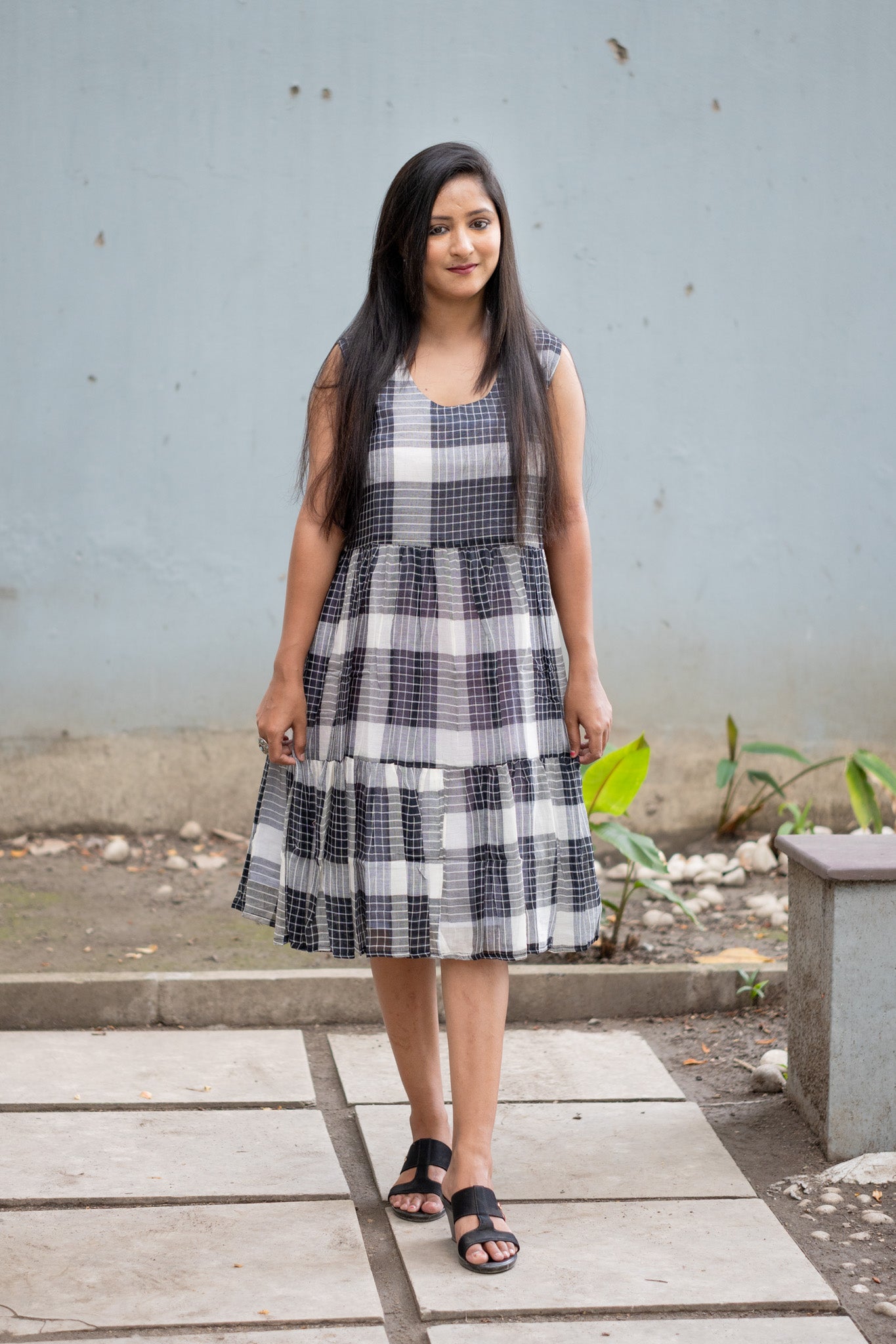 Kohl Check Dress