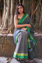 Mehabari Gamcha Saree