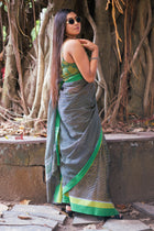 Mehabari Gamcha Saree