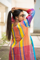 Rongmela Gamcha Cocoon Dress