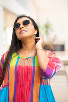 Rongmela Gamcha Cocoon Dress