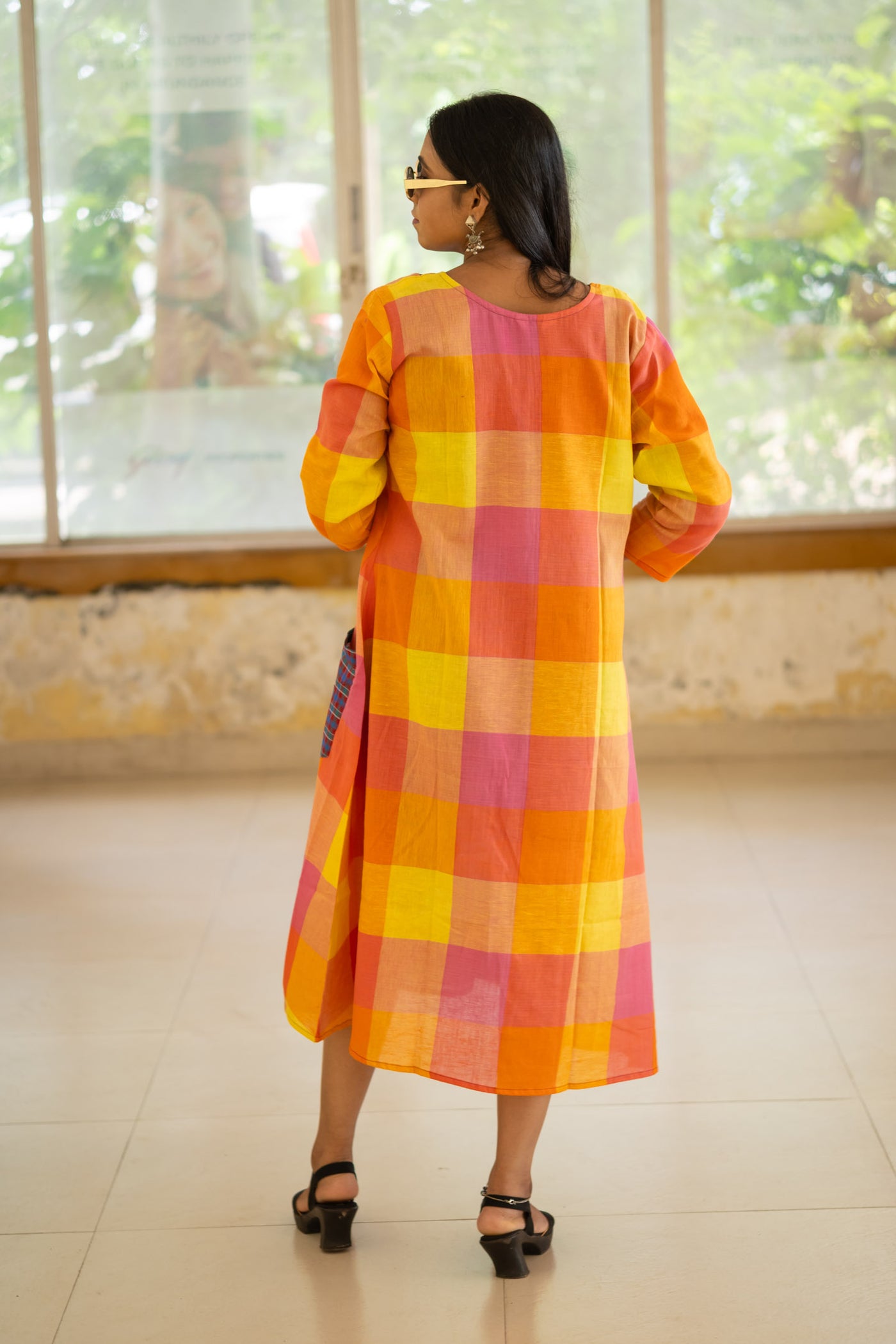Basanti Gamcha Dress