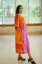 Golapi Gamcha Dress