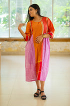 Golapi Gamcha Dress