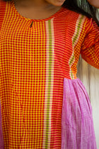 Golapi Gamcha Dress