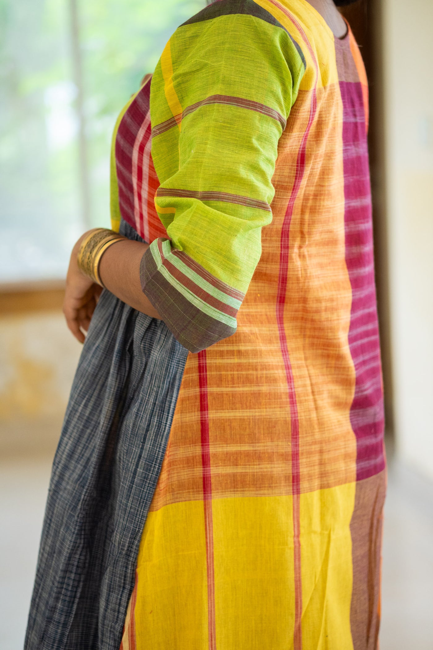 Meghla Gamcha Dress