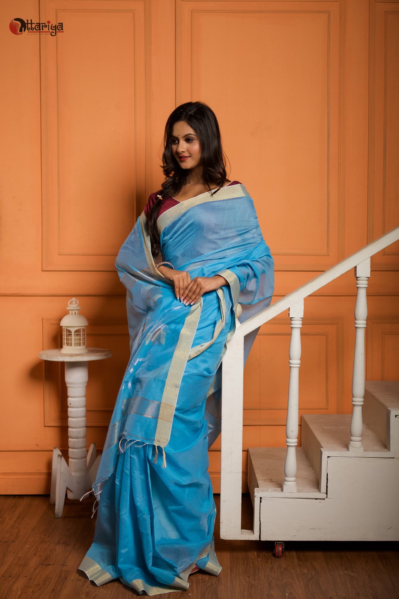 Heritage Weave Splendor Saree - Uttariya