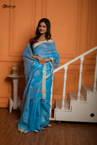 Heritage Weave Splendor Saree - Uttariya
