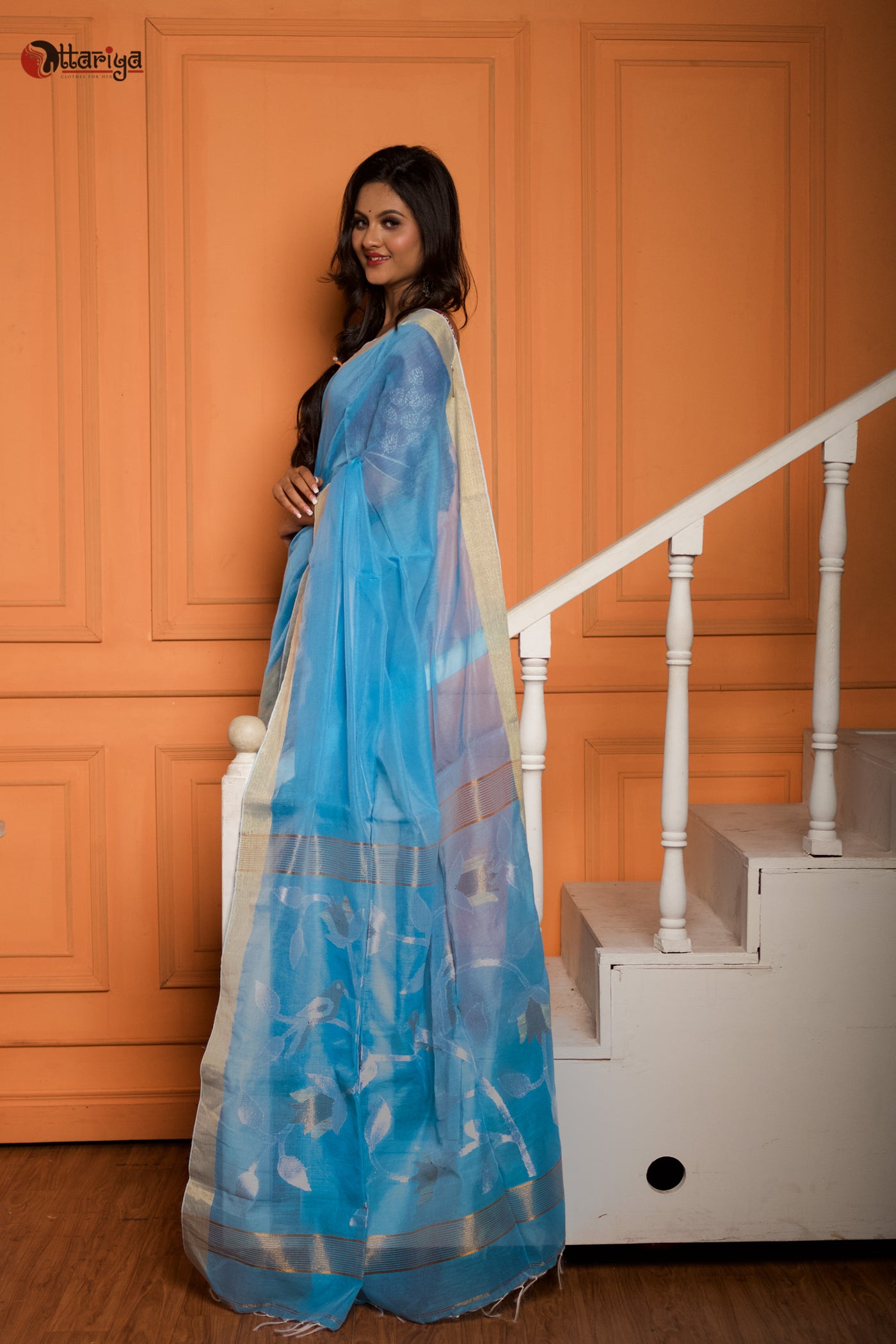 Heritage Weave Splendor Saree - Uttariya