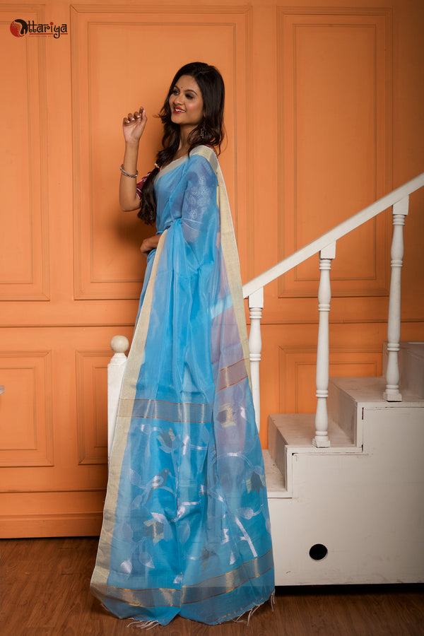 Heritage Weave Splendor Saree - Uttariya