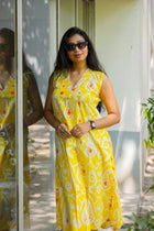 Ikkat Sunny Dress - Uttariya