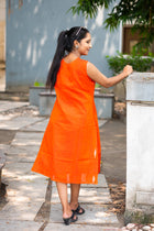 Alpona Soft Jamdani Dress - Uttariya