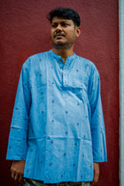 Cloud Jamdani Kurta
