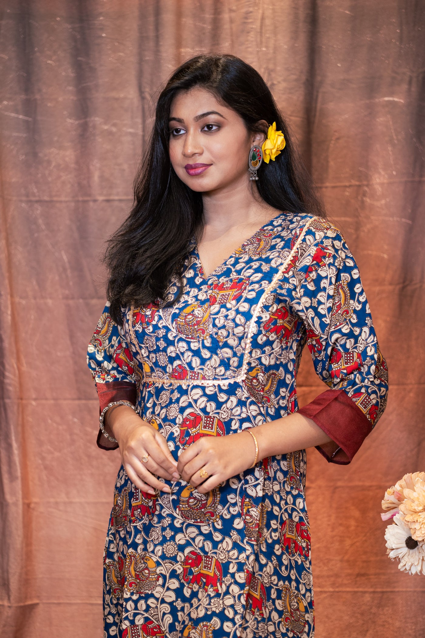 Murarai Silk Dress