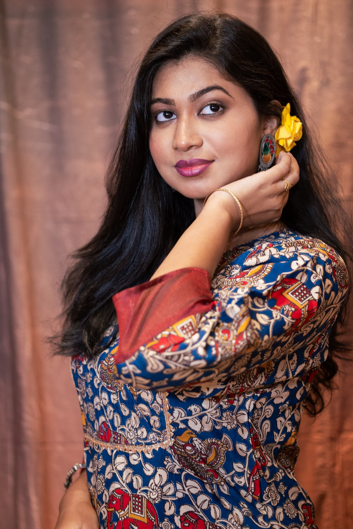 Murarai Silk Dress