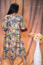 Kinnari Kalamkari Silk Dress