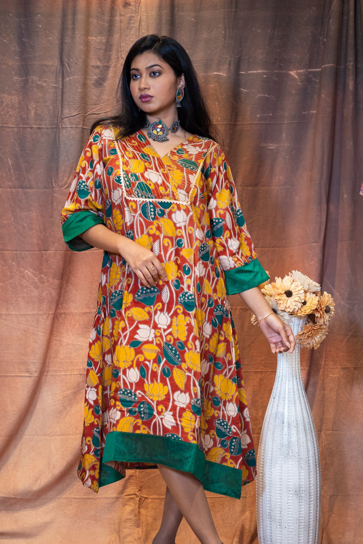 Aravali Silk Dress