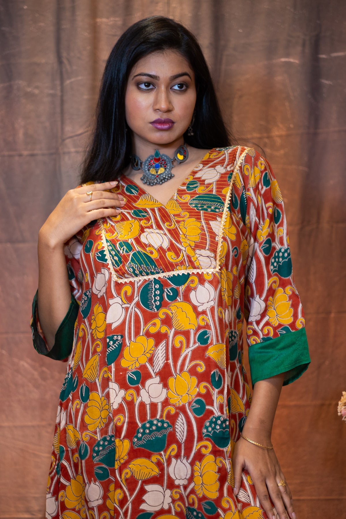 Aravali Silk Dress