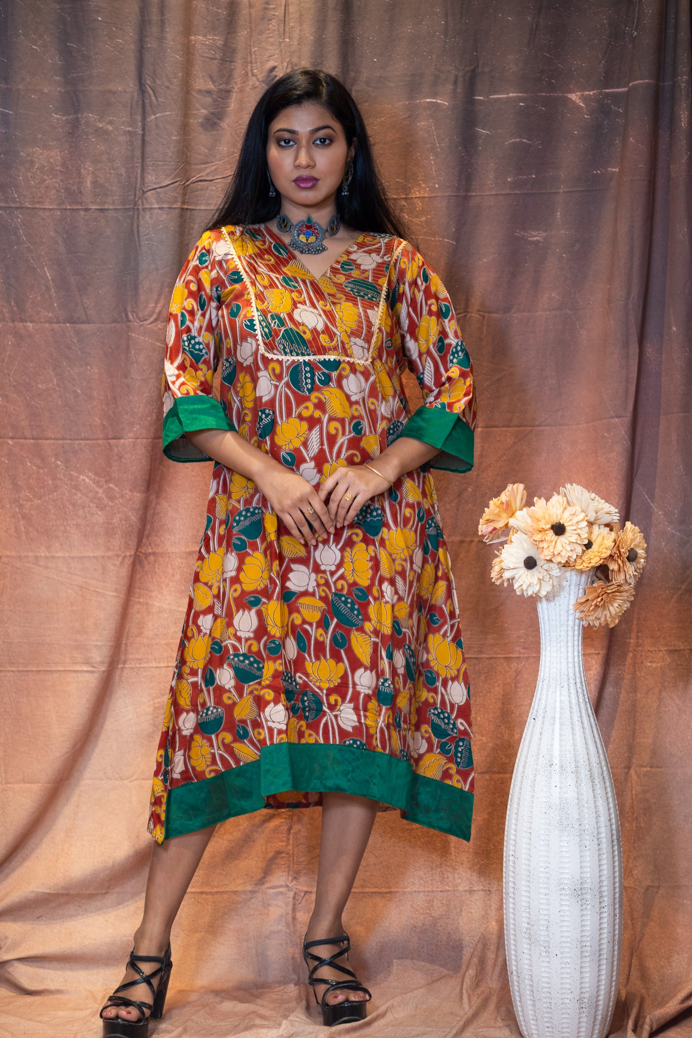 Aravali Silk Dress