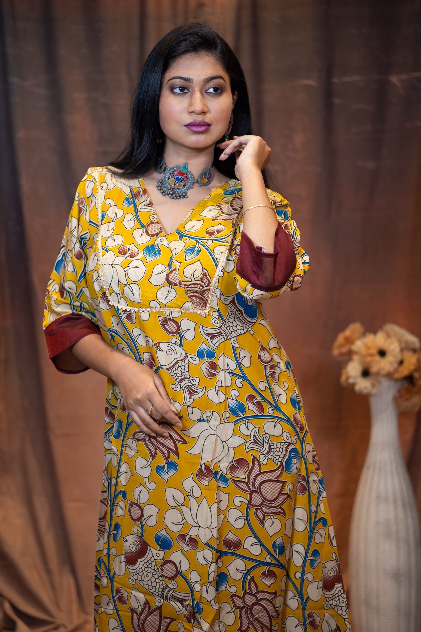 Sonalravi Silk Dress