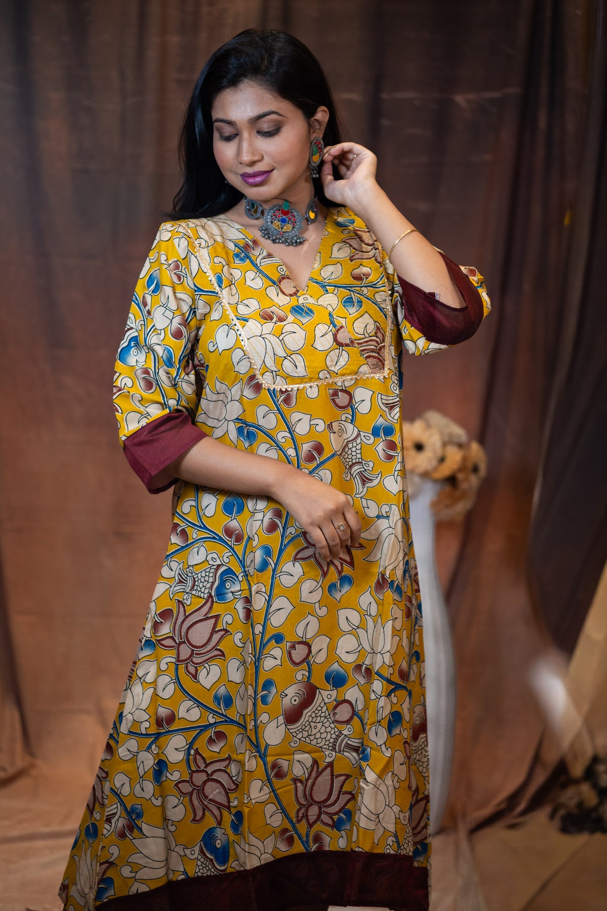 Sonalravi Silk Dress