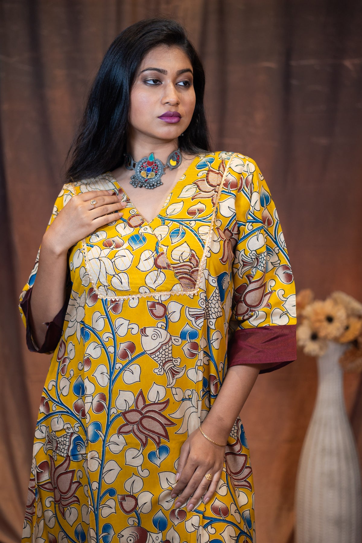 Sonalravi Silk Dress