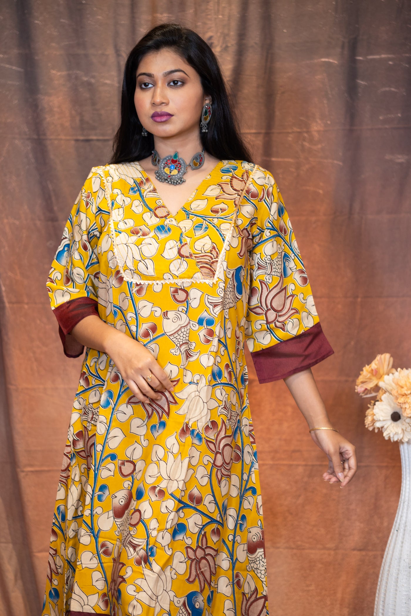 Sonalravi Silk Dress