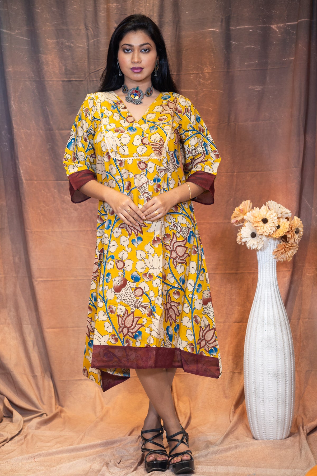 Sonalravi Silk Dress