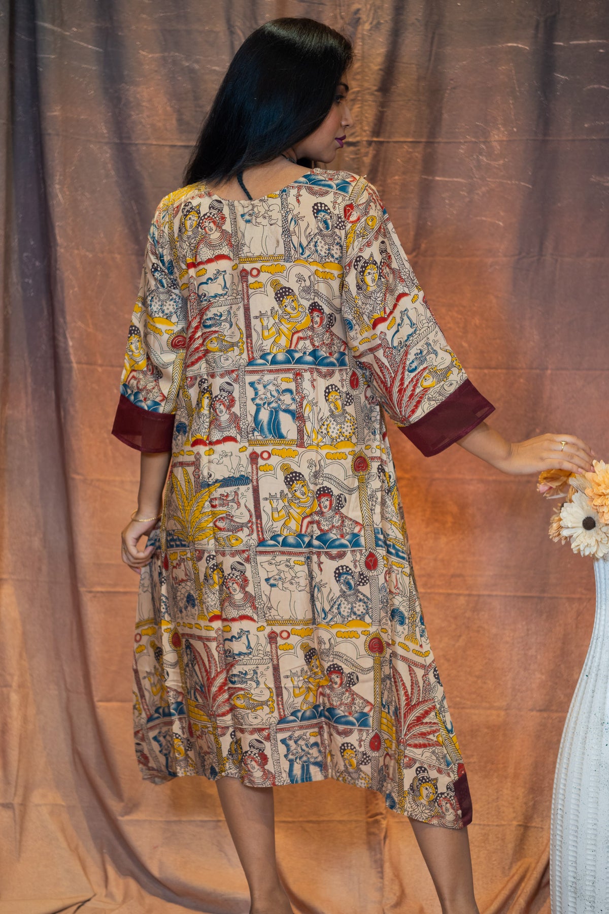 Damini Silk Dress