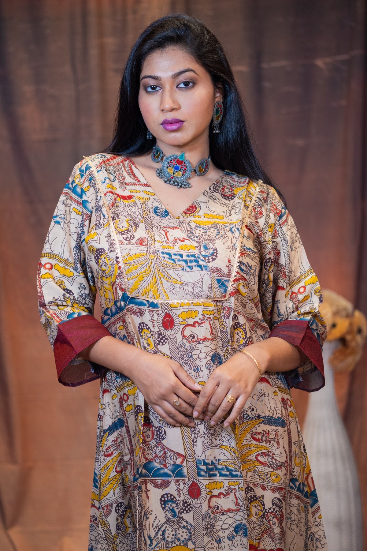 Damini Silk Dress