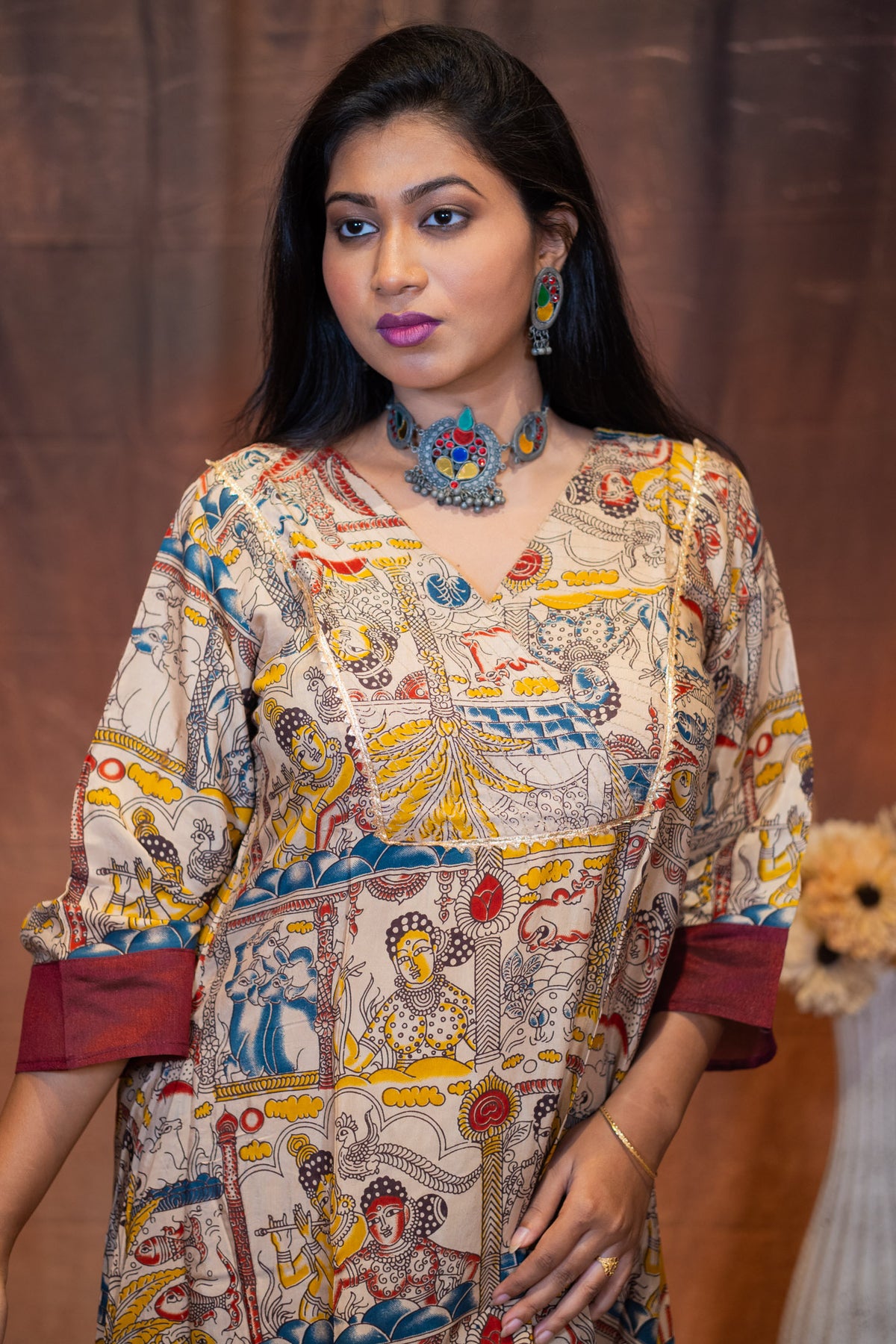 Damini Silk Dress