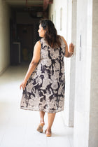 Nrityo Hand Block Kalamkari Cotton Dress